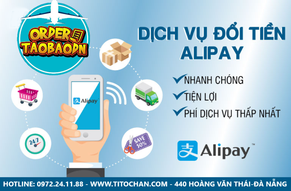 Dịch vụ Đổi tiền Alipay