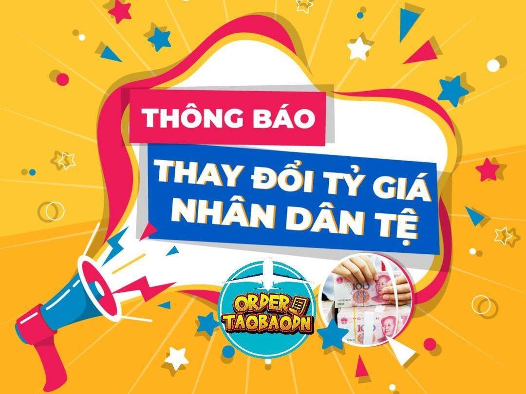 Thông Báo Thay Đổi Tỉ Giá