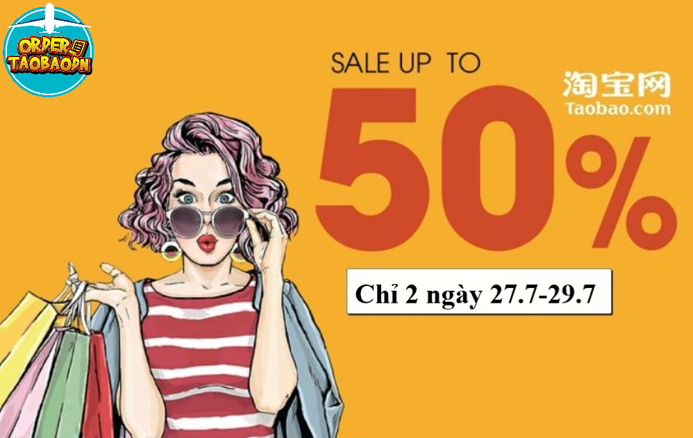 Taobao sale lớn từ ngày 01.08 đến hết 04.08