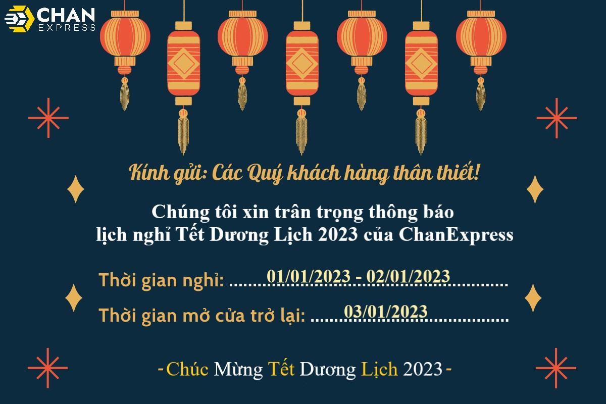 Thông Báo Lịch Nghỉ Tết Dương Lịch 2023