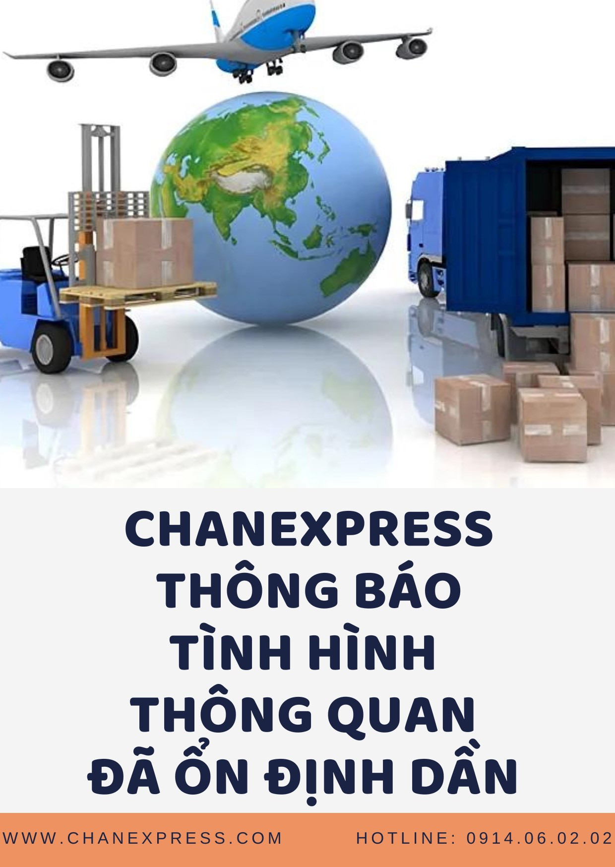 !!!ChanExpress thông báo tình hình thông quan đã dần ổn định