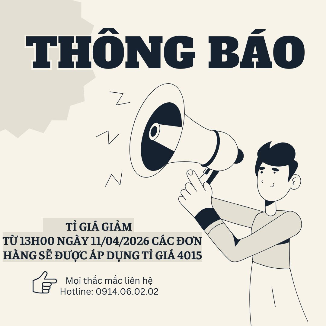 THÔNG BÁO THAY ĐỔI TỈ GIÁ 4015